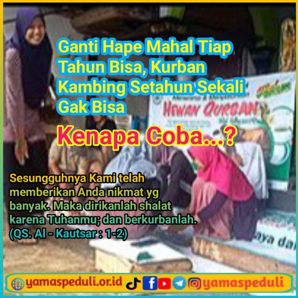 Banner ajakan berkurban